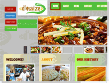 Tablet Screenshot of dmaize.com